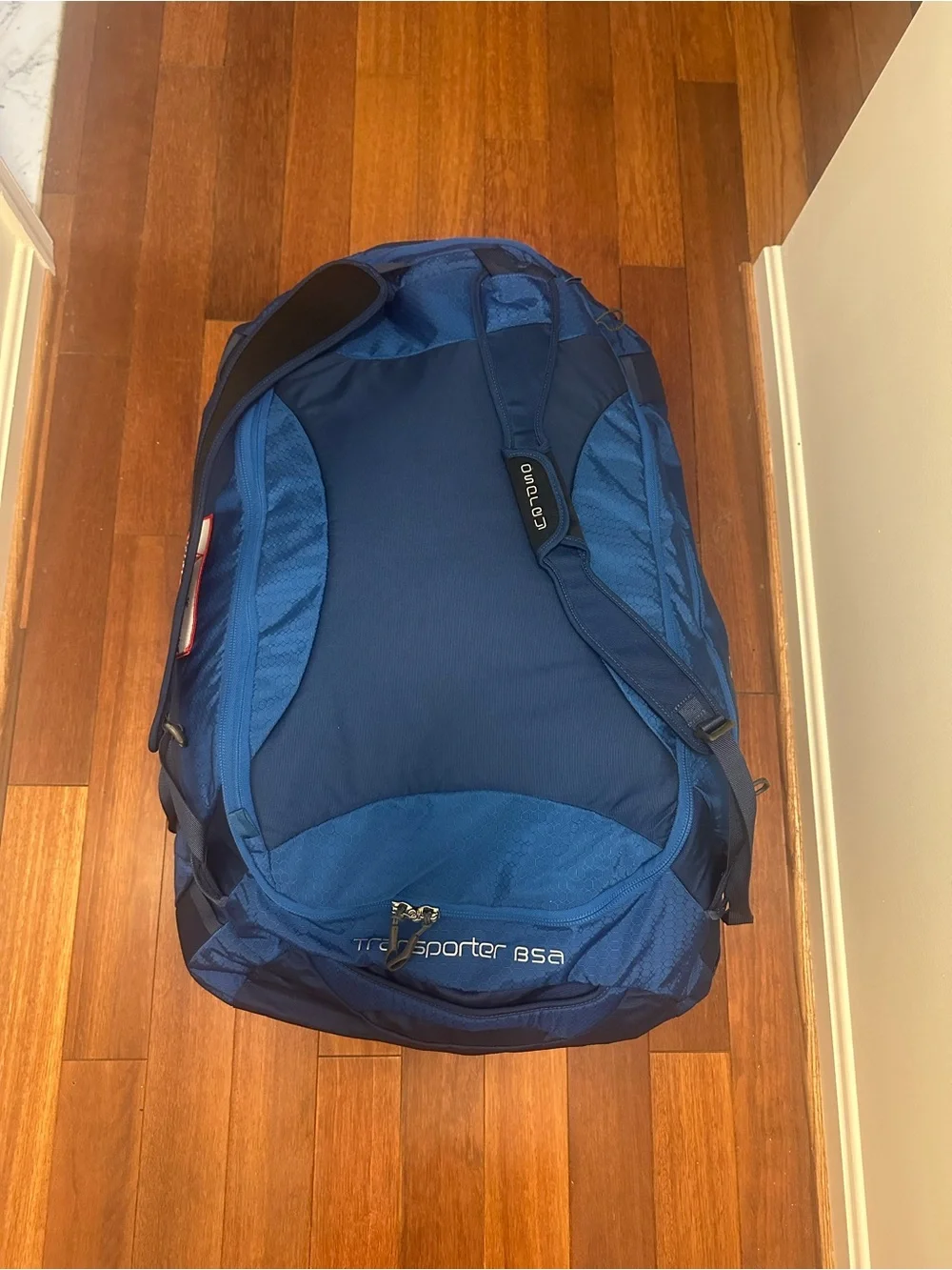 Osprey Transporter Duffel Backpack Blue BSA Hiking